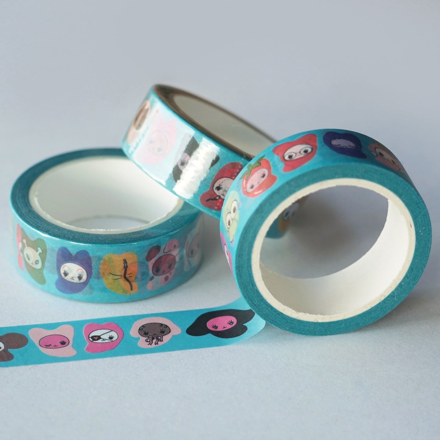 BEAN BUNNIES or PAPATU washi tape by XUH & JAVVIE