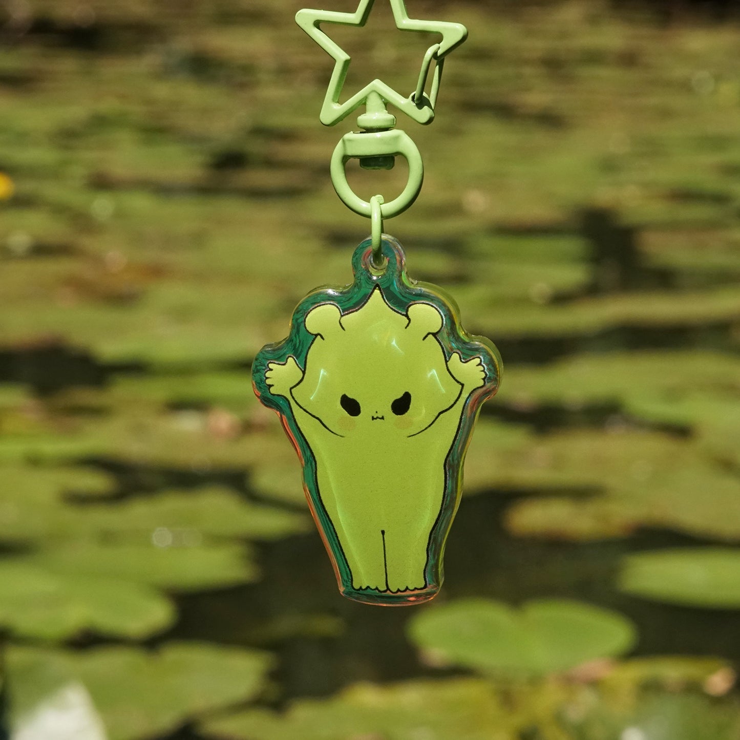 ALIEN acrylic charm by XUH