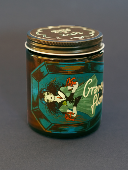 GRAVEYARD FLORIST soy candle by XUH [PREORDER]