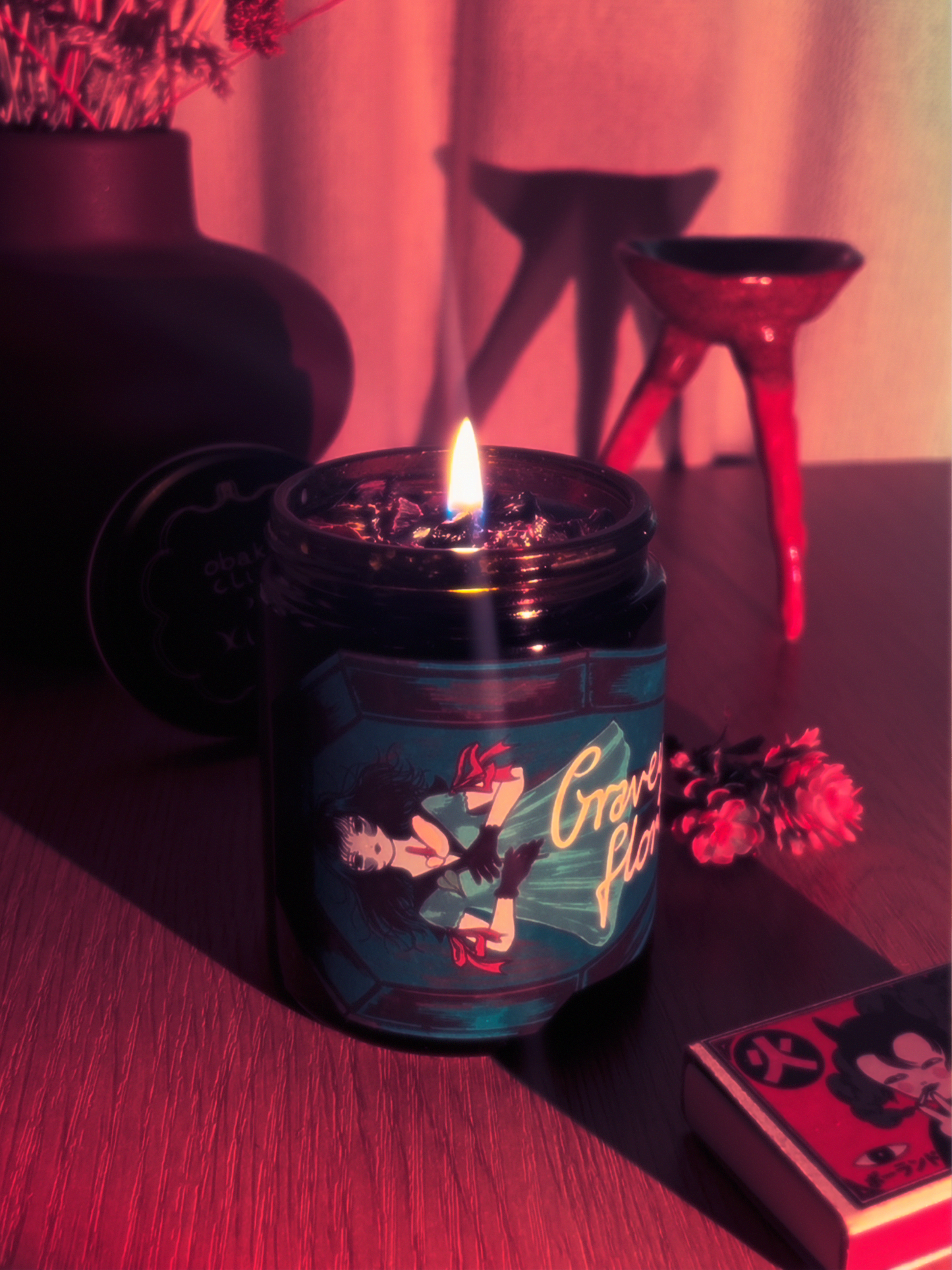 GRAVEYARD FLORIST soy candle by XUH [PREORDER]
